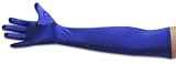 23 Classic Adult Satin Opera Gloves, Purple