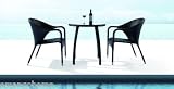 3 Piece Outdoor Wicker Dining Set