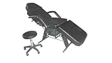 Black Facial Tattoo Bed Massage Table Chair Salon