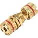 Single Binding Post to Banana Jack Red band