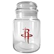 Houston Rockets 31oz Glass Candy Jar - Primary Logo NBA Basketball