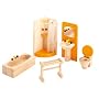 Pintoy Dolls House Wooden Accessory set - Bathroom