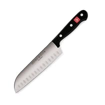 W&uuml;sthof Gourmet 7-Inch Hollow Cut Santoku Knife