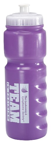 FuelBelt Team in Training 24-Ounce Bottle with White Cap, Purple