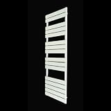 Toscana Flat White Heated Bathroom Towel Rail Radiator X Mm 1600 500 Picture
