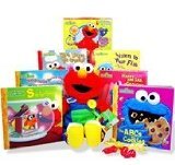 Kara Nessian Teach Me Elmo "My First Library" Gift Set