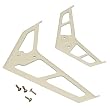 Stabilizer/Fin Set, White: BCPP2 BSR