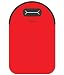 Wine Bottle Tote - Double - Red