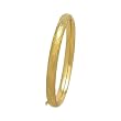 14K Yellow Gold Junior Bangle Bracelet