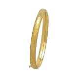 14K Yellow Gold Junior Bangle Bracelet