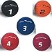 Precision Training Rubber Medicine Balls - 5kg - 1kg (Size: 2kg) (Colour: May Vary )