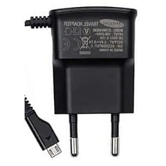 Samsung Ladekabel Samsung i9100 Ladeger�t, 100 % Original von Samsung ETAOU10EBE + xubix Micro USB Datenkabel 10cm - schwarz