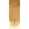 Oak Finish Coat Rack