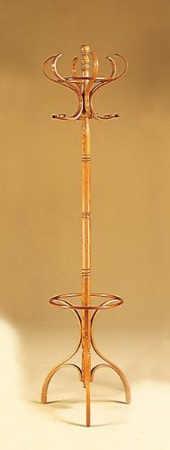Coaster Fn-4058 Wooden Oak Finish Coat Rack With Umbrella Stand Image Coaster Fn-4058 Wooden Oak Finish Coat Rack With Umbrella Stand