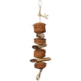 Prevue Hendryx 62800 Naturals Coco and Bamboo Bird Toy