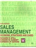 Produkt-Bild: Sales Management : Decisions, Strategies, and Cases