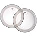 Remo Powerstroke 4 Bass Drum Head, Clear, 22-inch Diameter, With FALAM Patch