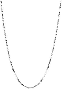 Sterling Silver 1.2mm Round Cable Chain (16, 18, 20, 22, 24, 30 or 36 inch)