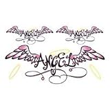 Angel Wings Temporary Tattoo 2.5x3.5