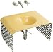 Kohler Moxie wall-mount vapour orange lavatory