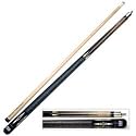 Minnesota Fats MFP450 Professional Stained Birdseye Maple Cue with Black Points and Pearl Inlays (20-ounce)