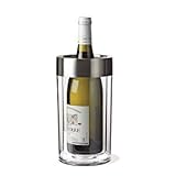 Wine Enthusiast Double Walled Iceless Wine Bottle Chiller