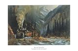 Steam In The Rockies by David Tutwiler - Fine Art Print / Poster - 36.00 x 24.00