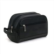 Kenneth Cole REACTION Men's Leather Zip Top Travel Kit,Black,One Size
From Kenneth Cole REACTION
