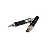 Technaxx Video-Interview-Pen 4GB schwarz (Kugelschreiber mit integrierter Kamera, 4GB interner Speicher, Aufl�sung 640*480 Pixel AVI, USB 2.0)von "Technaxx Deutschland..."