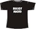 Sports : HOCKEY MACHO; T-Shirt schwarz