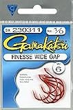 FINESSE WIDE GAP RED SZ1/0 6PK