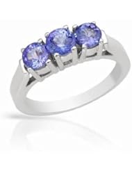 14K White Gold Tanzanite Ring -- LIFETIME WARRANTY