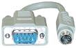 6" DB9 Male to PS/2 Male Serial Adapter
