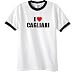 I Love Cagliari Ringer T-Shirt