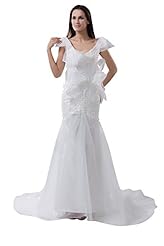 V-neck Lace Beaded Charmeuse/Organza/Satin/Spandex/Tulle Evening Dress 