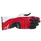 ALPINESTARS SP-3 LEATHER MOTORCYCLE GLOVES-RED-X-LARGE-NEW