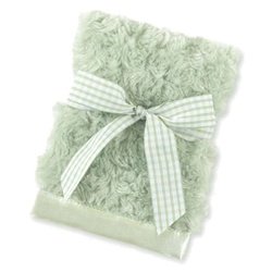 Bearington Baby - Small Swirly Snuggle Blanket (Green)