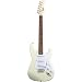 Squier By Fender Bullet Stratocaster Electric Guitar Rosewood Artic White