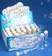 Champagne Glass Bubbles