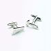 Onyx Designer Cufflinks - Hammer Saw - For the Craftsmen