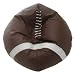 Comfort Research vinyl FOOTBALL CHAIR BEAN BAG 22"W x 24"D x 23" High