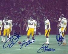 Signed L.C. Greenwood Photo - LC Pittsburgh Steelers 8x10 4 sig - Autographed NFL Photos