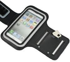 Apple iPhone 6 Armband Case + Key Holder, Best for Running, Workout & Sports, Has Reflective Security Strip, Water Resistant, Clear Cover, Adjustable Velcro for Men/women, Not for Iphone 6 Plus, Lifetime Warranty - Touch Control Screen