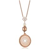LK Designs Summer Breeze Circle Design Pendant Neck