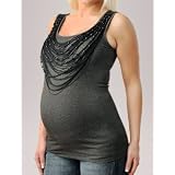 A Pea in the Pod Collection: Sleeveless Scoop Neck Rib Knit Maternity Tank Top 