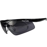 POLARLENS SERIES PT5-01 Lunettes de sport / Lunettes de velo cyclisme / Lunettes de Soleil / Pour porteurs de lunettes avec ANTI-Brouillard + sac en micro-fibre !