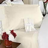 Egyptian Bedding 600-Thread-Count Egyptian Cotton Duvet Set and 2 Shams, Ki ....