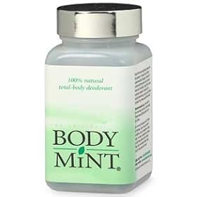 Body Mint Deodorant Tablets All Natural