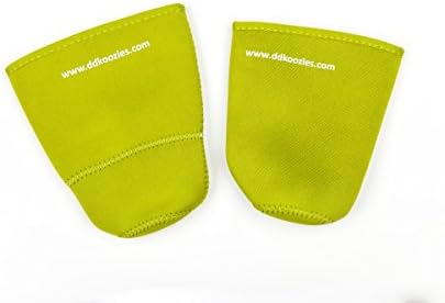 THE ORIGINAL ICED JAVA KOOZIE Combo Pak - Perfect Fit Neoprene Cup Sleeves For STARBUCKS and DUNKIN DONUTS 32oz and 24oz Cold Beverage Cups (Light Green Combo)