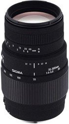 Sigma 70-300mm f/4-5.6 DG Macro Telephoto Zoom Lens for Canon SLR Cameras